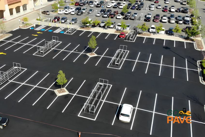 Why Fresh Parking Lot Striping Matters During Peak Summer Traffic